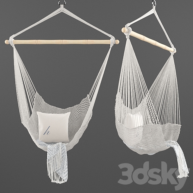 Hanging swing 3ds Max - thumbnail 2