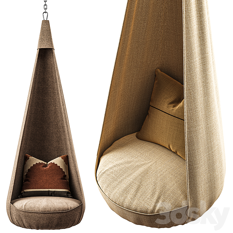 Havana (Hammock chair) 3DS Max Model - thumbnail 1