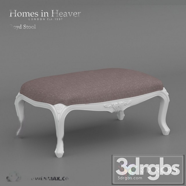 Homes In Heaven Boyd Stool 3dsmax Download - thumbnail 1