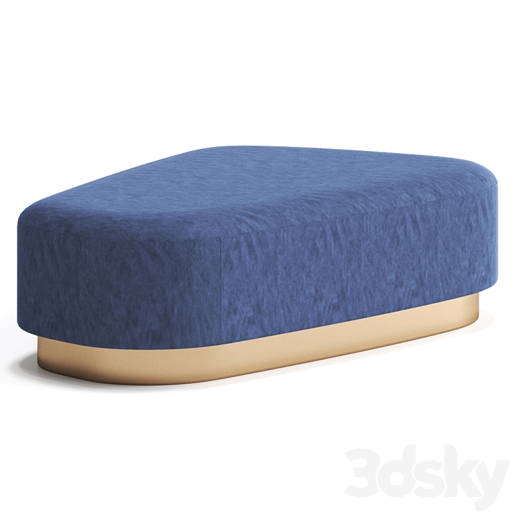 Island Pouf by Saba Italia 3DS Max Model - thumbnail 2