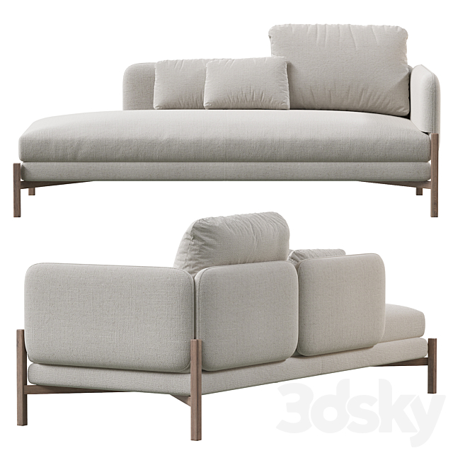 JULES (chaiselongue) 3DSMax File - thumbnail 2