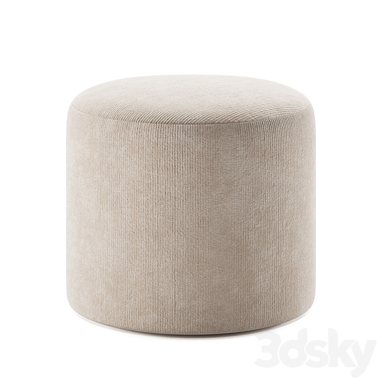 KOFI-2 Pouffe by Divan.ru 3DS Max Model - thumbnail 2