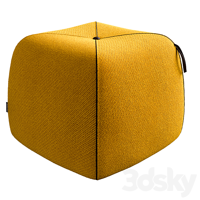 Koleksiyon Suri Pouf 3DSMax File - thumbnail 2