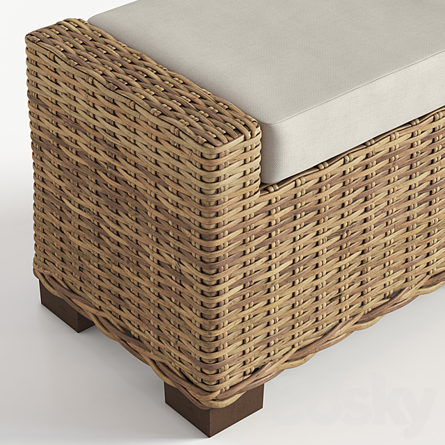 Lacquered kubu-rattan 3DSMax File - thumbnail 2