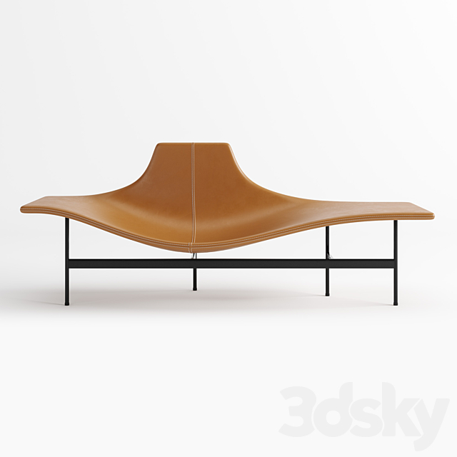 Leather banket 3DSMax File - thumbnail 2