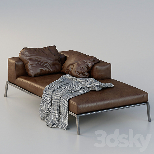 LIFESTEEL CHAISELOUNGE FLEXFORM 3DSMax File - thumbnail 2