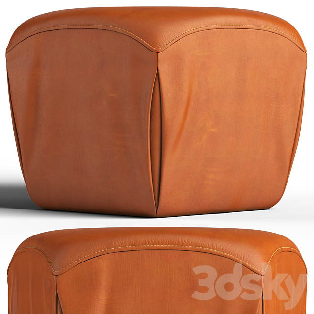 Loftdesigne Pouf 10870 3ds Max - thumbnail 2