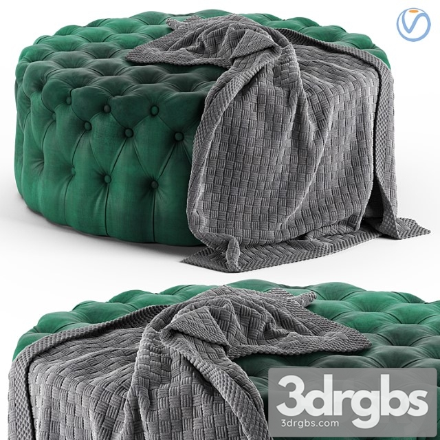 Loftdesigne pouf 1520 2 3dsmax Download - thumbnail 1