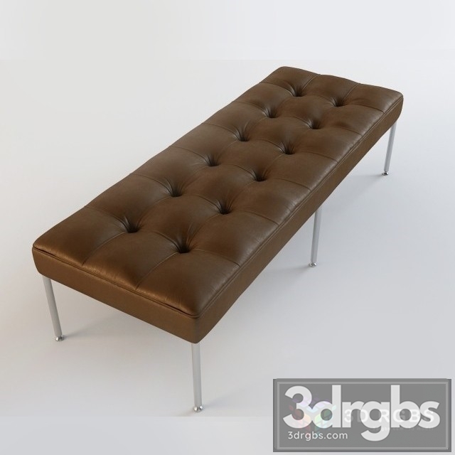 Longhi Kiria Bench 3dsmax Download - thumbnail 1