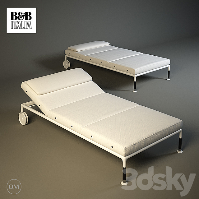 lounger Longue SPRINGTIME 3DSMax File - thumbnail 1