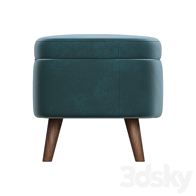 Lulu Ottoman Bench 3DSMax File - thumbnail 3