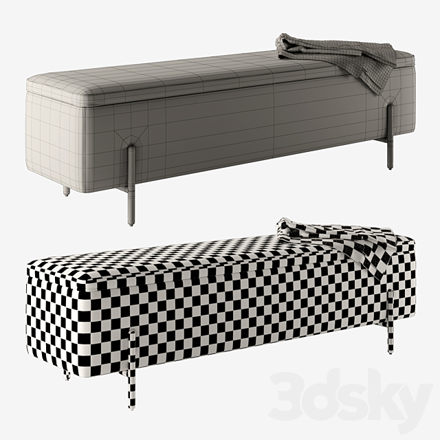 Made_Ottoman_Asare_set 3ds Max - thumbnail 3