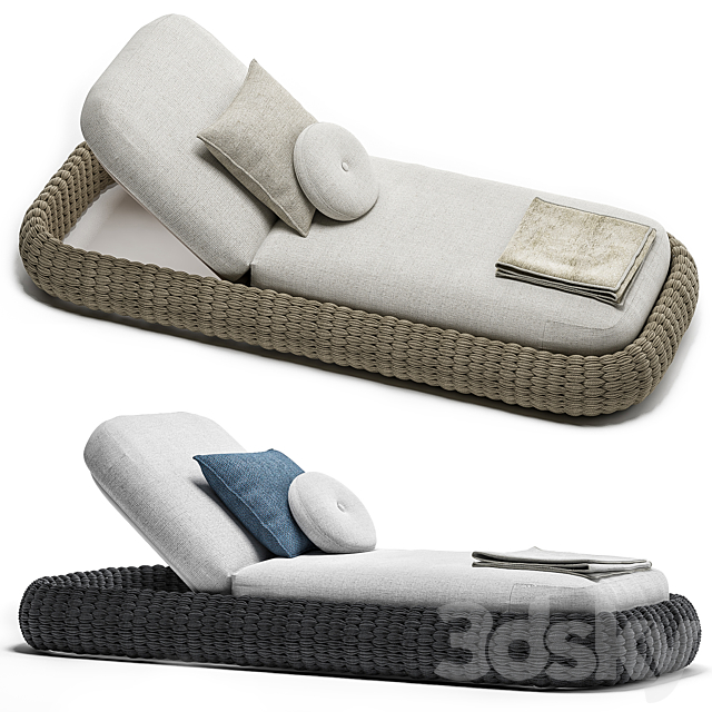 Manutti kobo lounger 3DSMax File - thumbnail 1