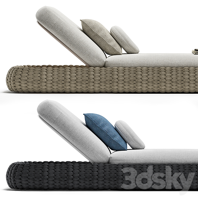 Manutti kobo lounger 3DSMax File - thumbnail 2