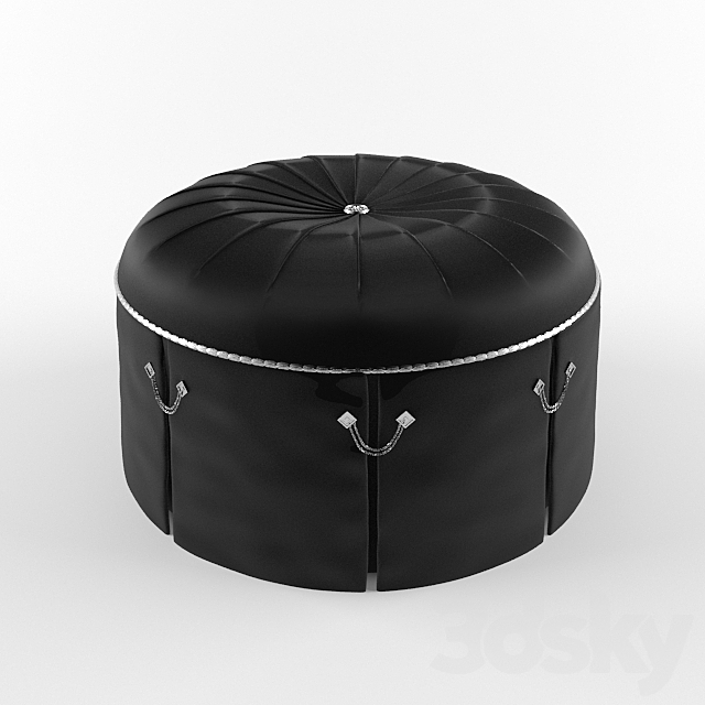 Marge Carson Mia Ottoman Item MIA48 3DSMax File - thumbnail 1