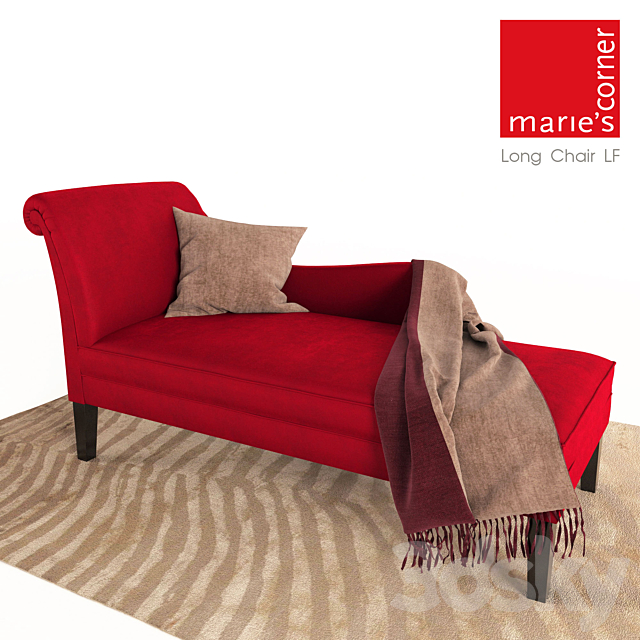 Maries Corner – Long Chair LF 3DSMax File - thumbnail 1