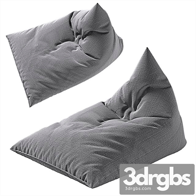 Menfis bean bag 2 3dsmax Download - thumbnail 1