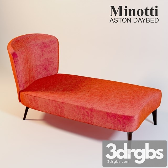 Minotti Aston Daybed 3dsmax Download - thumbnail 1