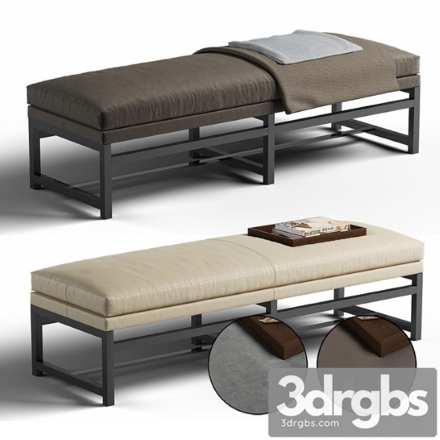 Minotti flynt bench 2 3dsmax Download - thumbnail 1