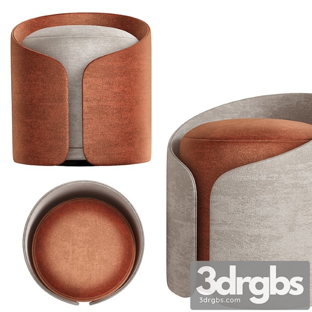 Minotti puf 2 3dsmax Download - thumbnail 1