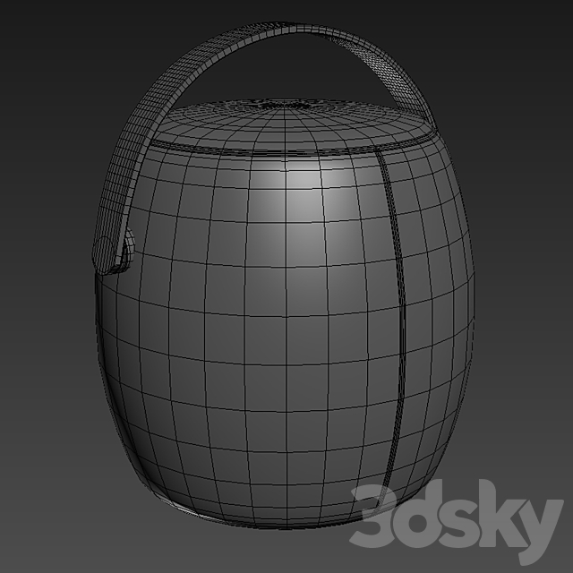 Modern poufs 3DSMax File - thumbnail 2