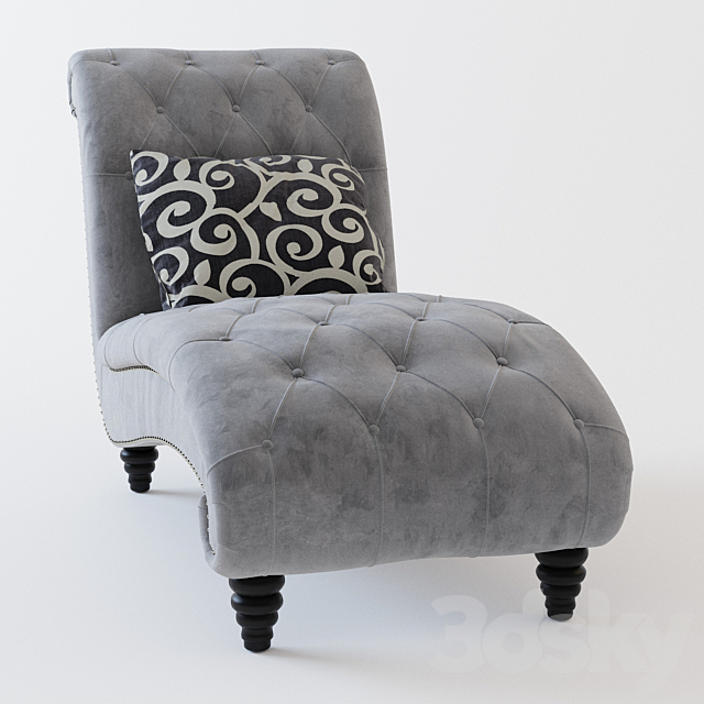 Natalia Chaise Lounge 3DSMax File - thumbnail 3