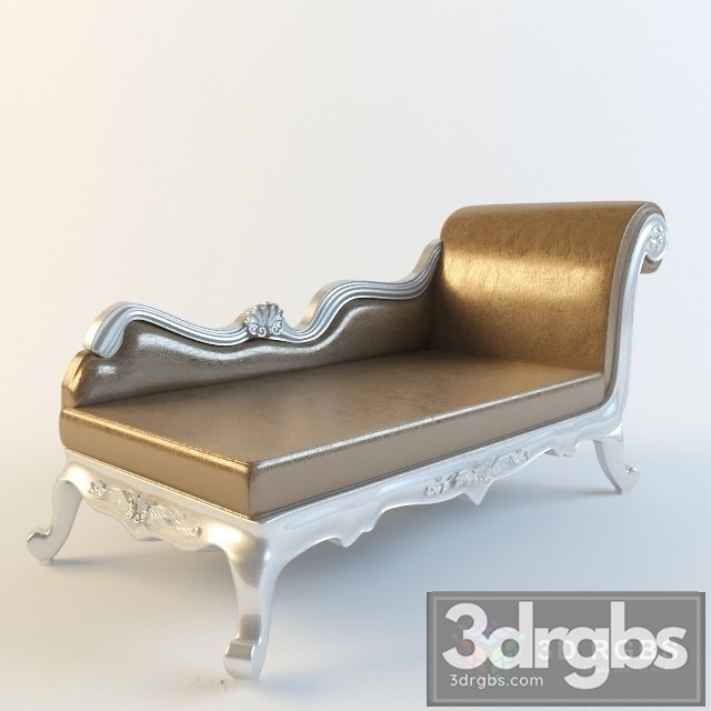 Neoclassic Bench 3dsmax Download - thumbnail 1