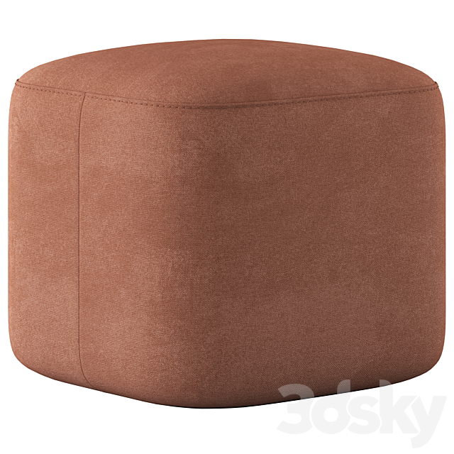 Oslo Home Alastar Ottomans 3DSMax File - thumbnail 4