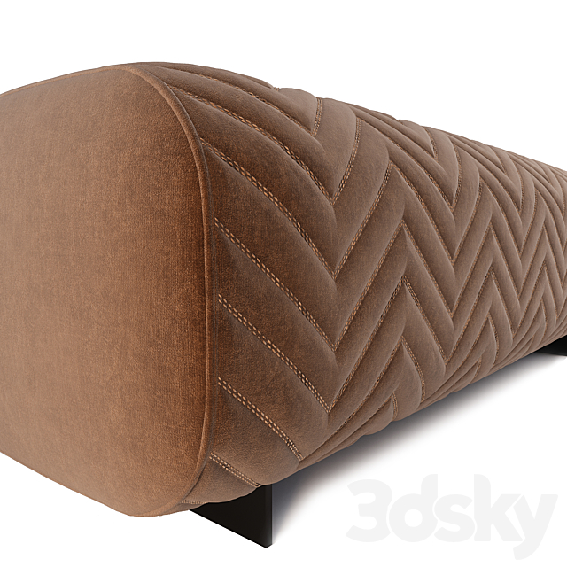 Ottoman Minotti Quincy 3ds Max - thumbnail 2