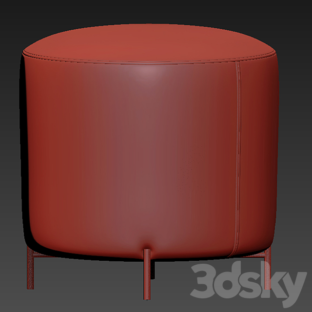 Ottoman set 3DSMax File - thumbnail 2