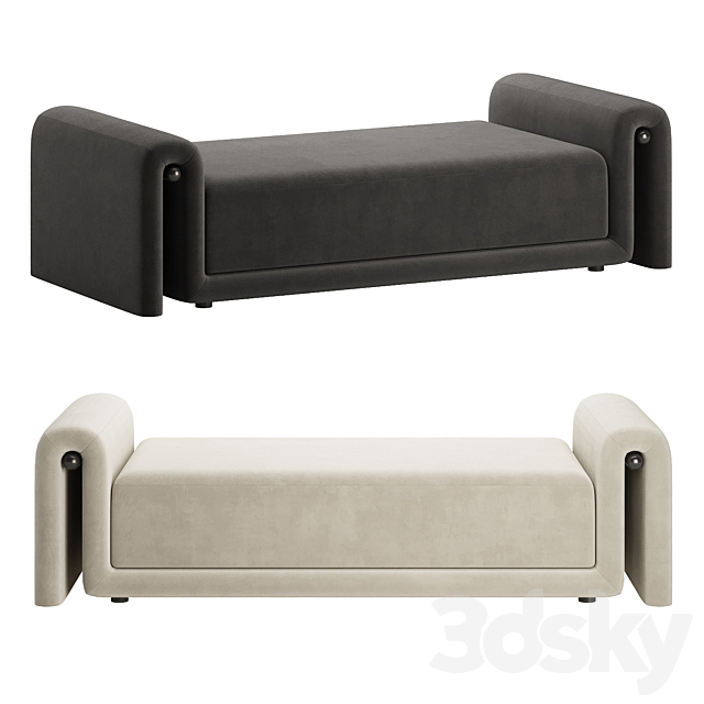 Palla Daybed 3ds Max - thumbnail 2