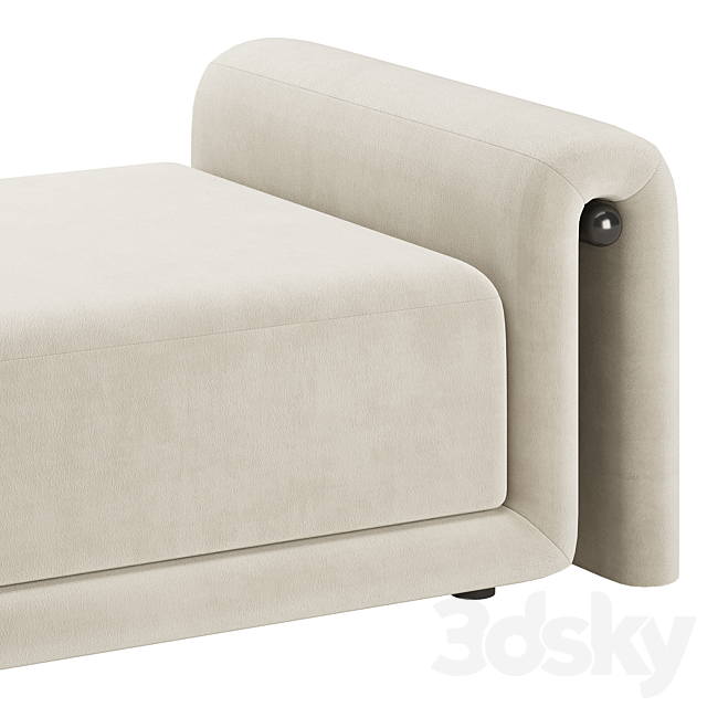 Palla Daybed 3ds Max - thumbnail 3