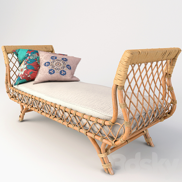 Paloma Bench 3DSMax File - thumbnail 1