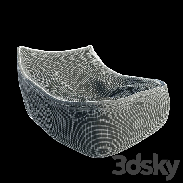 Paola Lenti Outdoor Furniture 4 3DS Max Model - thumbnail 2