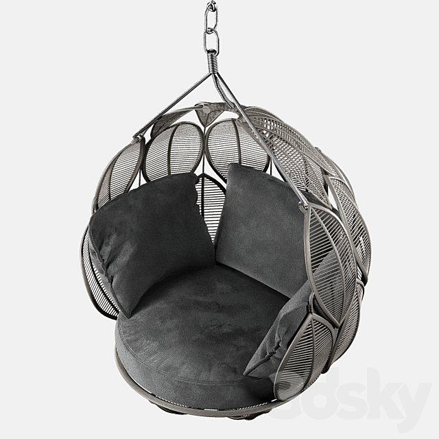 pear chair 3DS Max Model - thumbnail 2