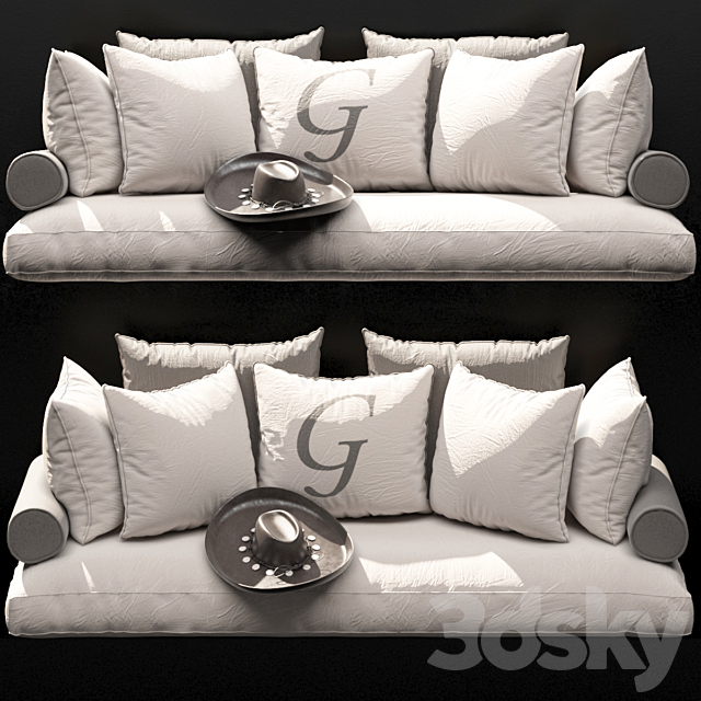 PILLOWS FOR FRENCH WINDOW ?1 3DSMax File - thumbnail 1