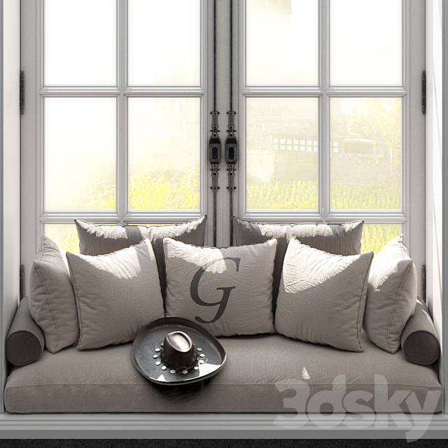 PILLOWS FOR FRENCH WINDOW ?1 3DSMax File - thumbnail 2