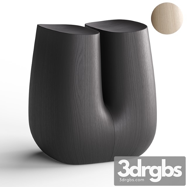 Poliform Ube Stool 2 3dsmax Download - thumbnail 1