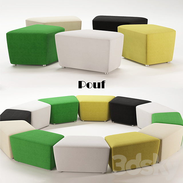 Poof Pouf 3ds Max - thumbnail 1