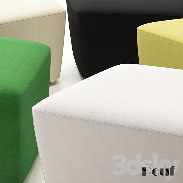 Poof Pouf 3ds Max - thumbnail 2