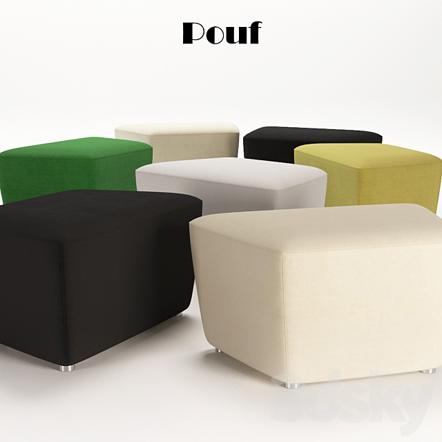 Poof Pouf 3ds Max - thumbnail 3