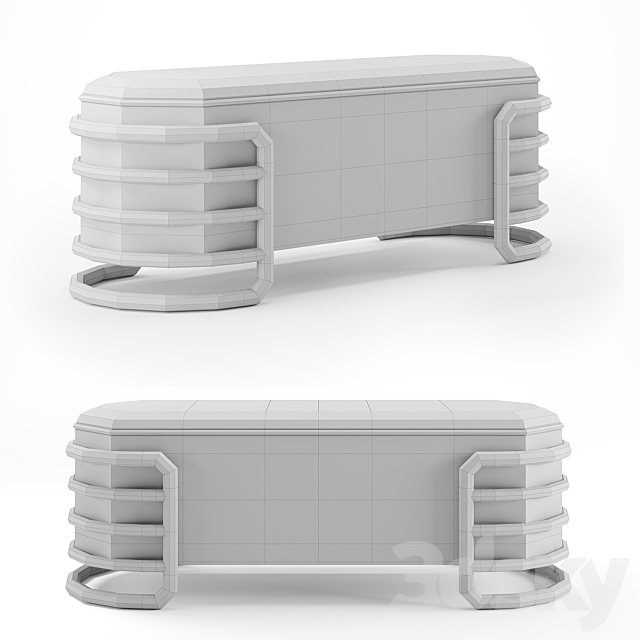 Porus Studio. Eero Bench 3DSMax File - thumbnail 2