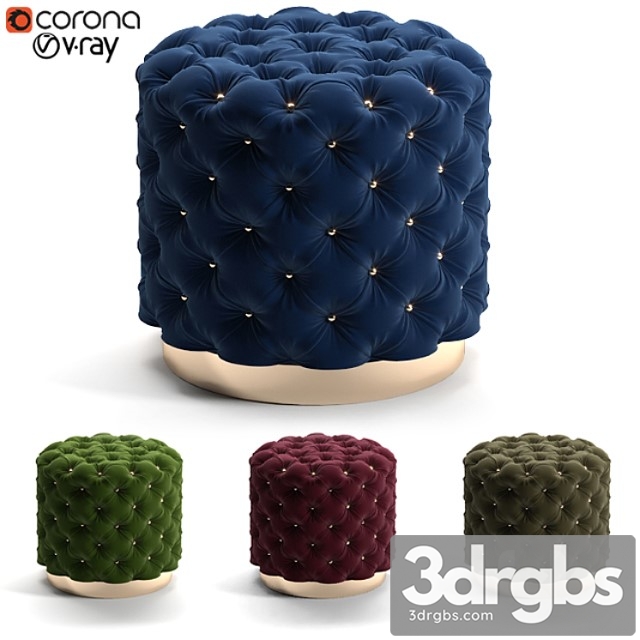 Pouf 001 2 3dsmax Download - thumbnail 1