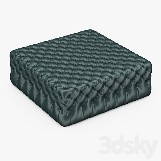 Pouf 3ds Max - thumbnail 1