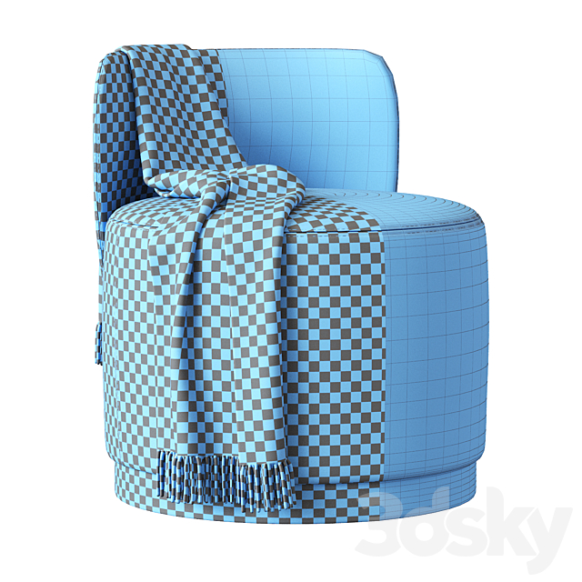 Pouf andrew martin 3DSMax File - thumbnail 5