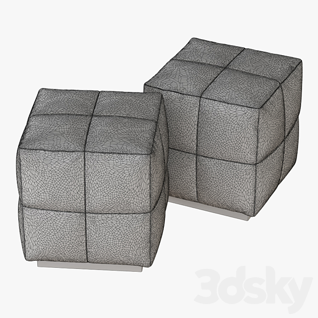 Pouf Bonaldo Squaring 3DSMax File - thumbnail 2