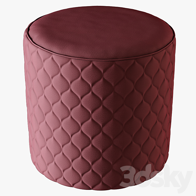 Pouf Corolle 3DSMax File - thumbnail 1