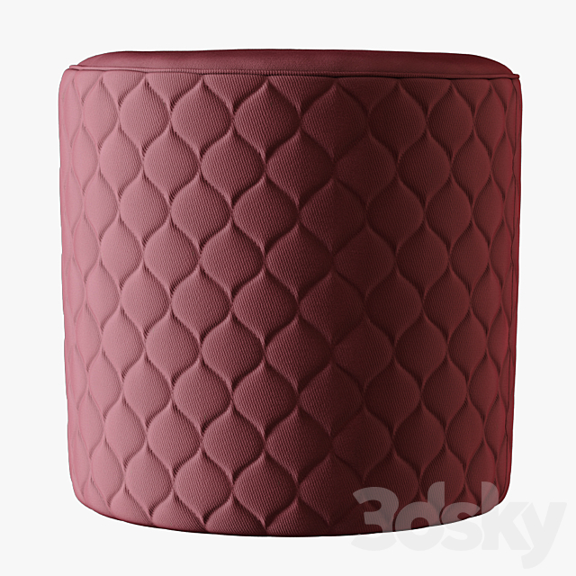 Pouf Corolle 3DSMax File - thumbnail 2