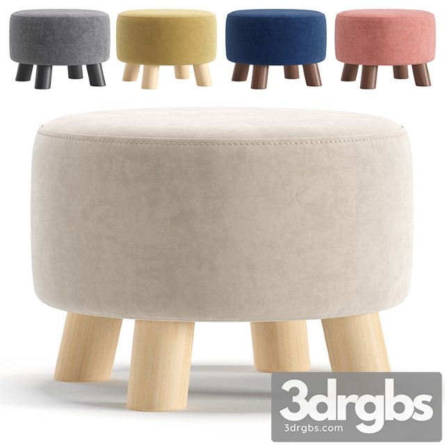 Pouf Elvi 5 Colors Version Divan Ru Puf Elvi Divan Ru 3dsmax Download - thumbnail 1