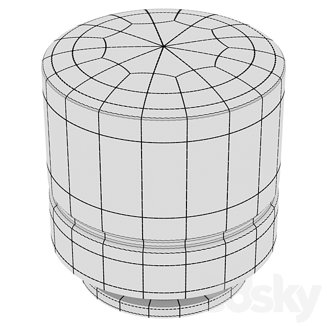 Pouf Frato Parma 3DSMax File - thumbnail 4